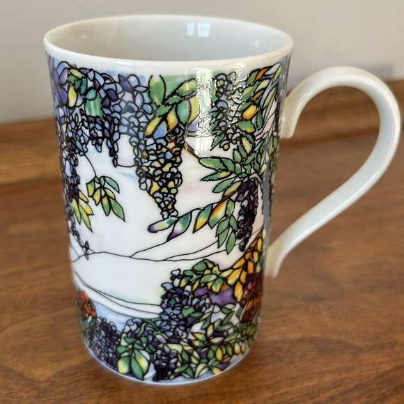 Dunoon "Tiffany" Mug Helen Sandiford Stained Glass Windows Landscape Scotland - Picture 1 of 9